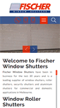 Mobile Screenshot of fischerwindowshutters.com.au